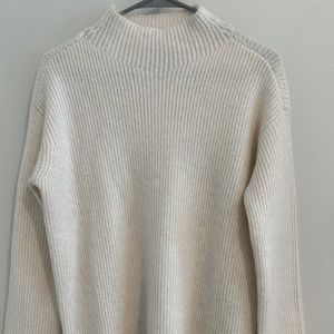 Ribbed Mock Neck Sweater